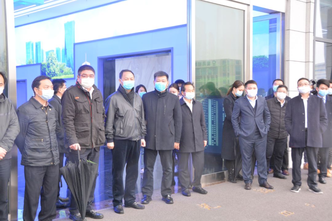 长沙市委副书记、代市长郑建新一行调研江南JNSport体育环境长沙中联产业园
