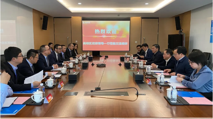 高明区区委书记杨永泰一行到江南JNSport体育环境调研