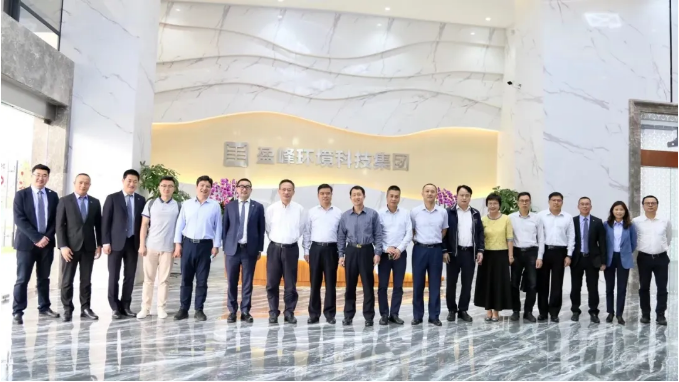 中国环境监测总站及省市区领导一行莅临江南JNSport体育环境调研指导